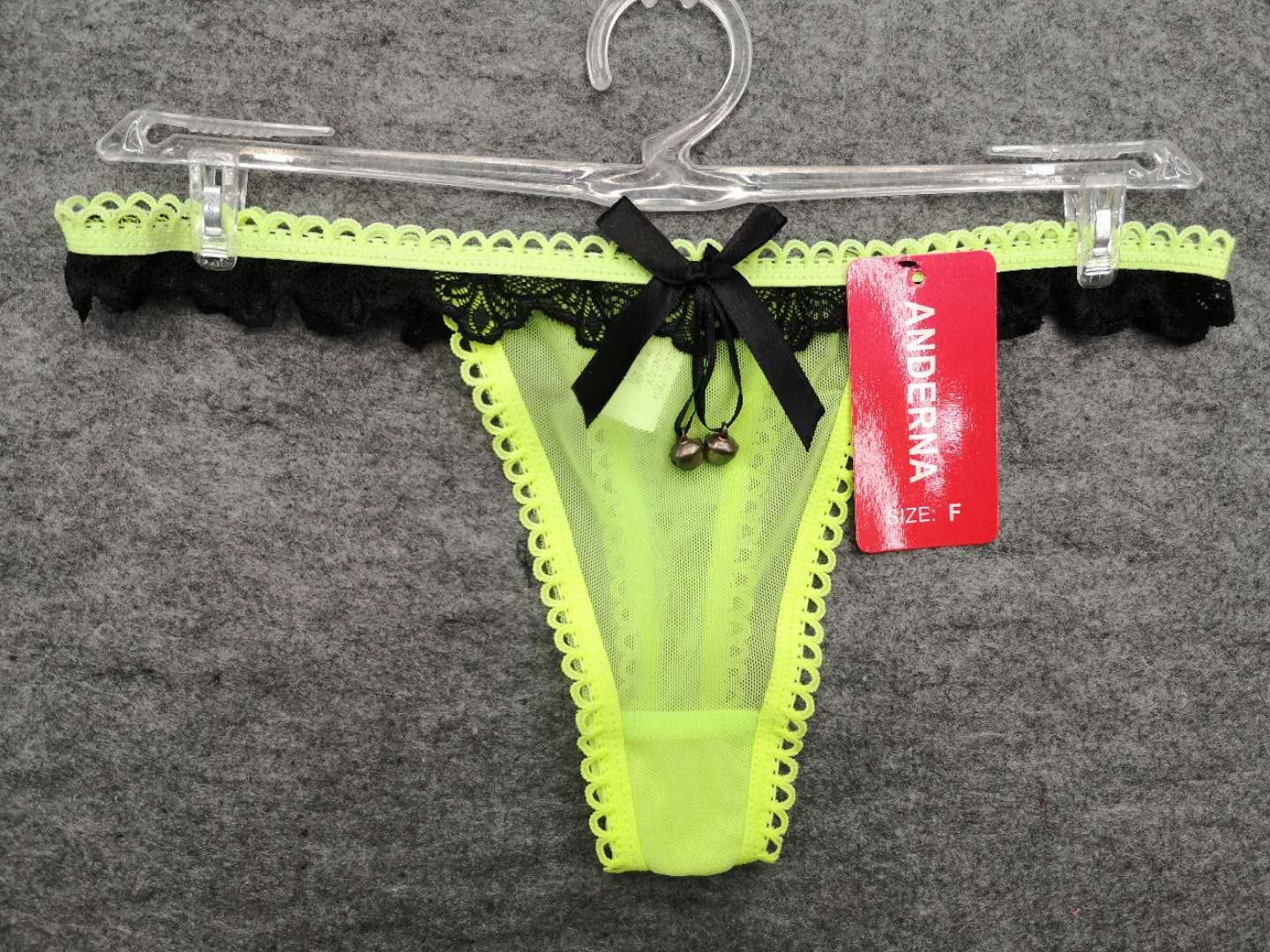 Ultra-Thin Ultra-Sexy Underwear Perspective Girl&#039;s Temptation Hot Low Waist Sexy T-Back 4945#