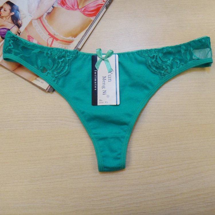 Yunmengni Foreign Trade Cotton Women's T-Back AliExpress Women's Underwear Dunhuang Amazon Women's Underwear Wholesale