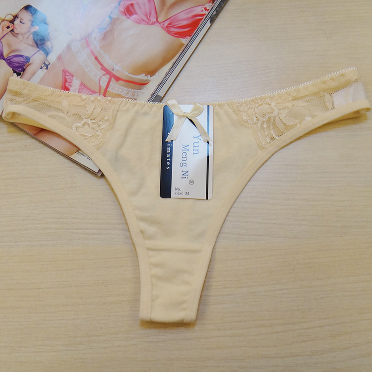 Yunmengni Foreign Trade Cotton Women's T-Back AliExpress Women's Underwear Dunhuang Amazon Women's Underwear Wholesale