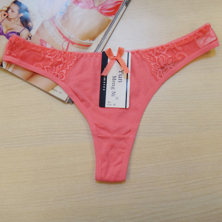 Yunmengni Foreign Trade Cotton Women's T-Back AliExpress Women's Underwear Dunhuang Amazon Women's Underwear Wholesale