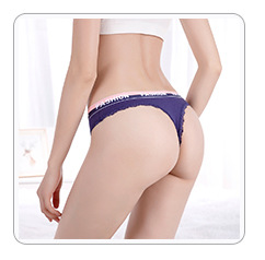 Yunmengni Foreign Trade Pure Color Cotton Foreign Trade Women's Underwear European and American Style Women T-Back AliExpress EBay Supply