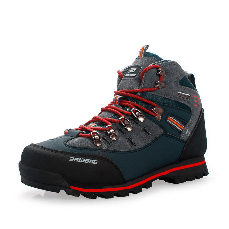 Cross-Border Foreign Trade Hiking Shoes High Top Outdoor Casual Shoes Hiking Boots Fashion Travel Shoes Men off-Road Running Shoes 8037