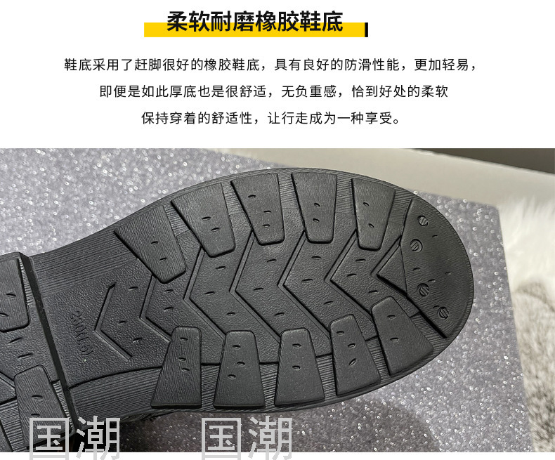 Autumn and Winter Leather Martin Boots Women's First Layer Cowhide British Style Motorcycle Black High-Top Women's Shoes Autumn and Winter Leather Martin Boots Women's First Layer Cowhide British Style Motorcycle Black High-Top Women's Shoes