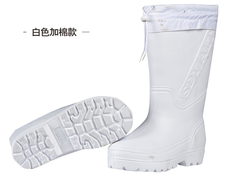 EVA Foam Rain Shoes Non-Slip Men's and Women's Rubber Boots High Oil-Resistant Kitchen Food Factory Waterproof Warm Winter Cotton Long Tube EVA Foam Rain Shoes Non-Slip Men's and Women's Rubber Boots High Oil-Resistant Kitchen Food Factory Waterproof Warm Winter Cotton Long Tube