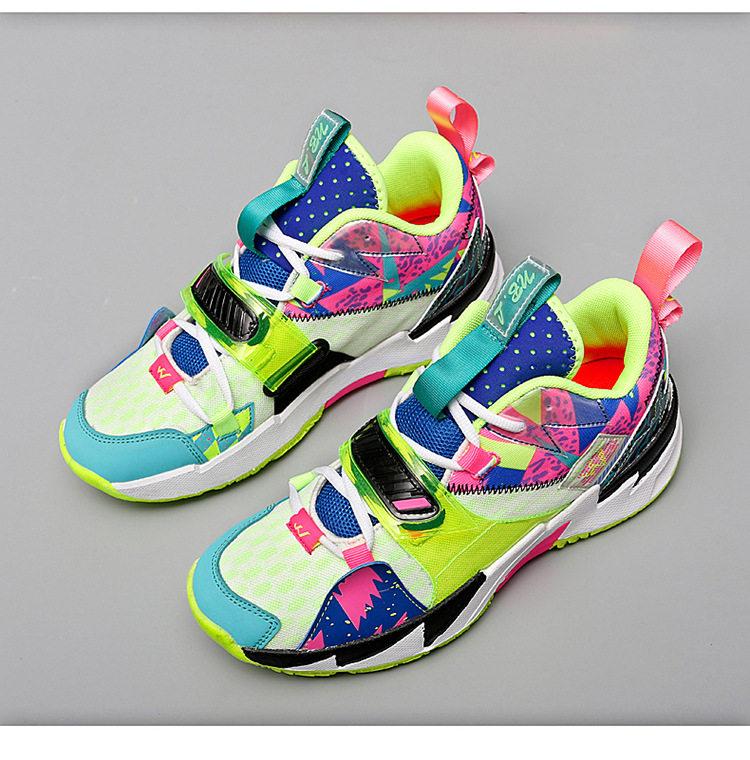 36-45 Basketball Shoes Couple's High-Top Weishao Same Style Combat Boots Breathable Casual White Shoes Student Sports Fashion Shoes