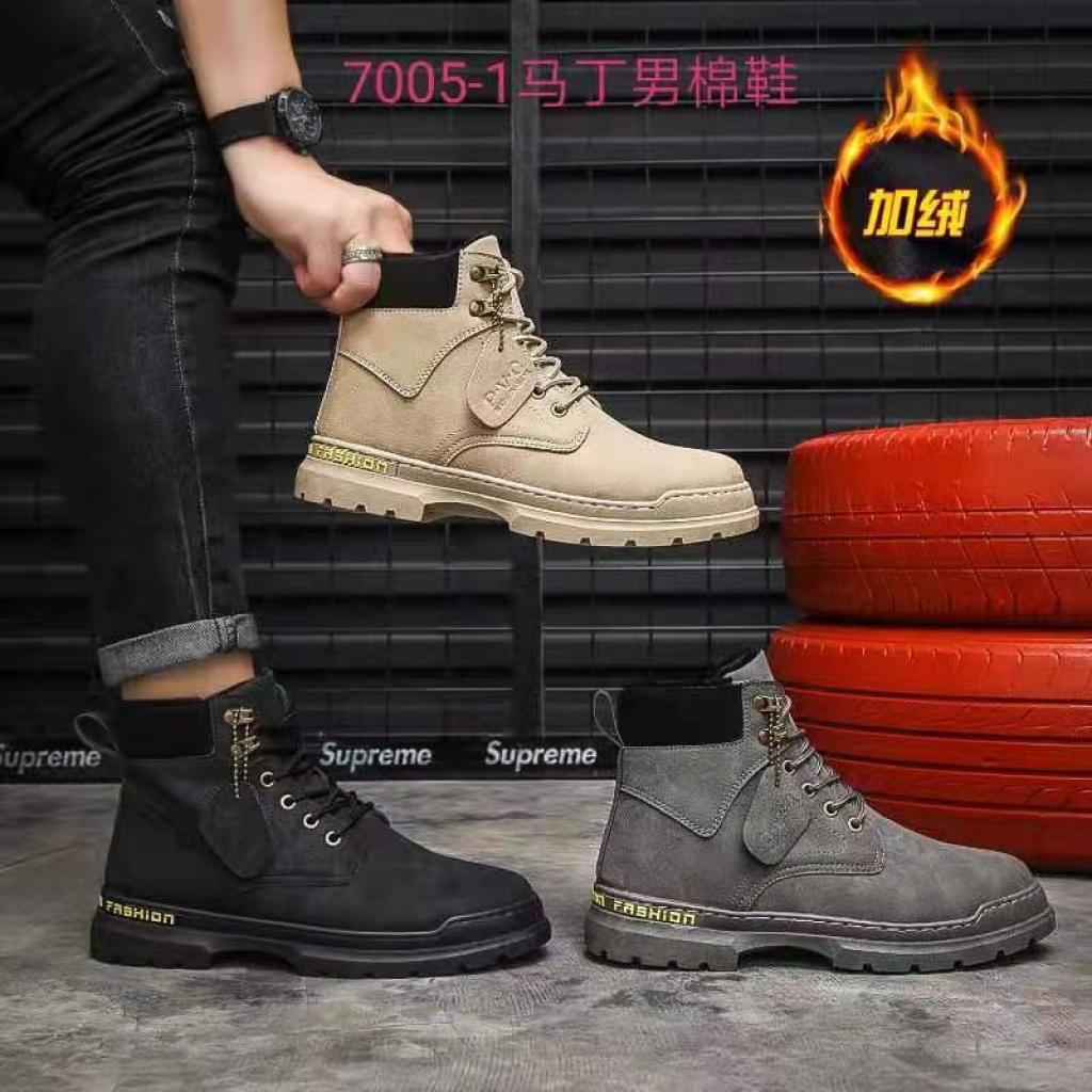 Dr. Martens Boots Men's 2021summer New Shoes British Style Working Boots Men's High-Top Trendy Shoes All-Matching Fleece-Lined Dr. Martens Boots Men's 2021summer New Shoes British Style Working Boots Men's High-Top Trendy Shoes All-Matching Fleece-Lined