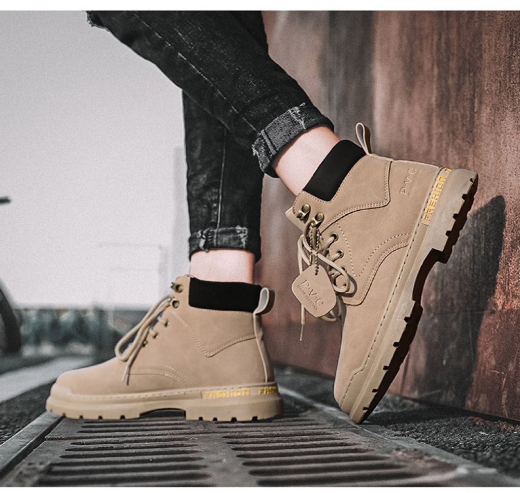 Dr. Martens Boots Men's 2021summer New Shoes British Style Working Boots Men's High-Top Trendy Shoes All-Matching Fleece-Lined Dr. Martens Boots Men's 2021summer New Shoes British Style Working Boots Men's High-Top Trendy Shoes All-Matching Fleece-Lined