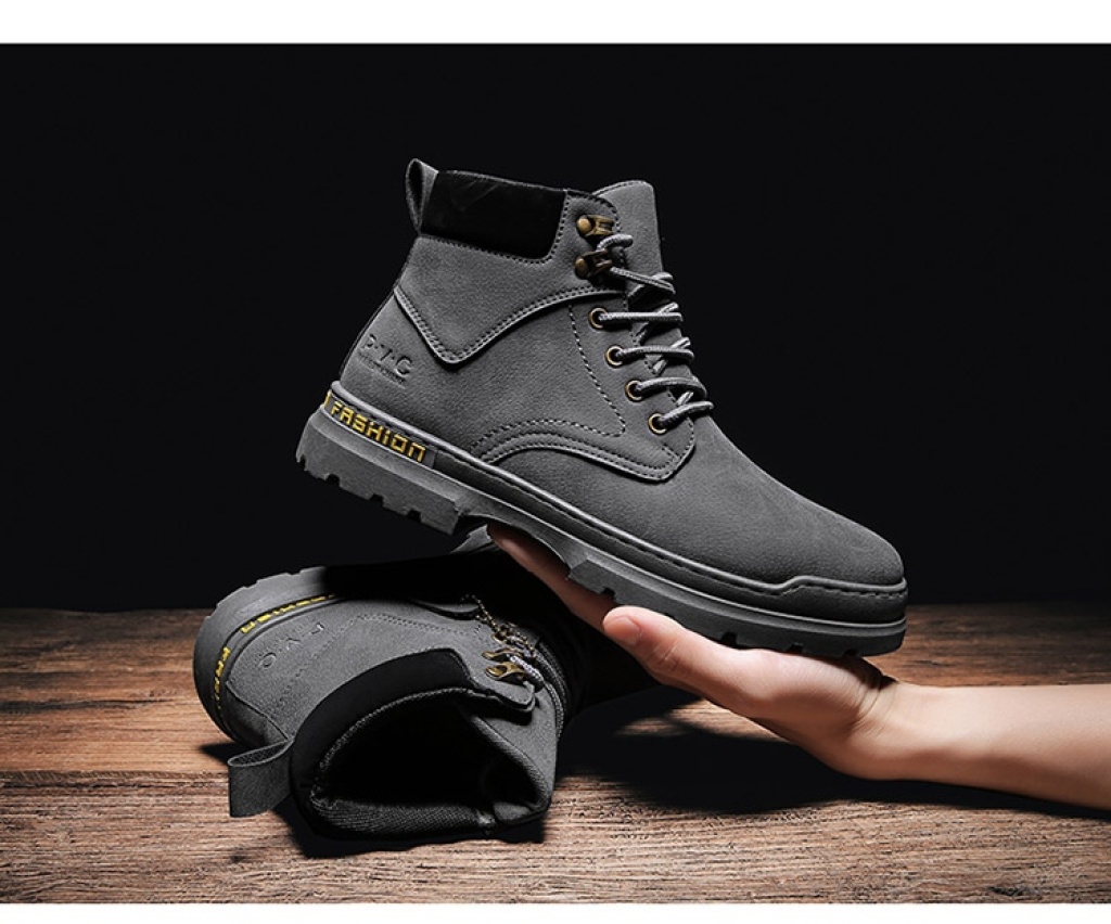 Dr. Martens Boots Men's 2021summer New Shoes British Style Working Boots Men's High-Top Trendy Shoes All-Matching Fleece-Lined Dr. Martens Boots Men's 2021summer New Shoes British Style Working Boots Men's High-Top Trendy Shoes All-Matching Fleece-Lined
