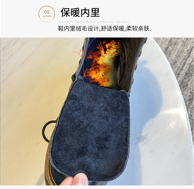 Fall 2021 New Fashion Trendy Dr. Martens Boots Men's High Top British Style Korean Style Worker Boot Versatile Couple Leather Boots