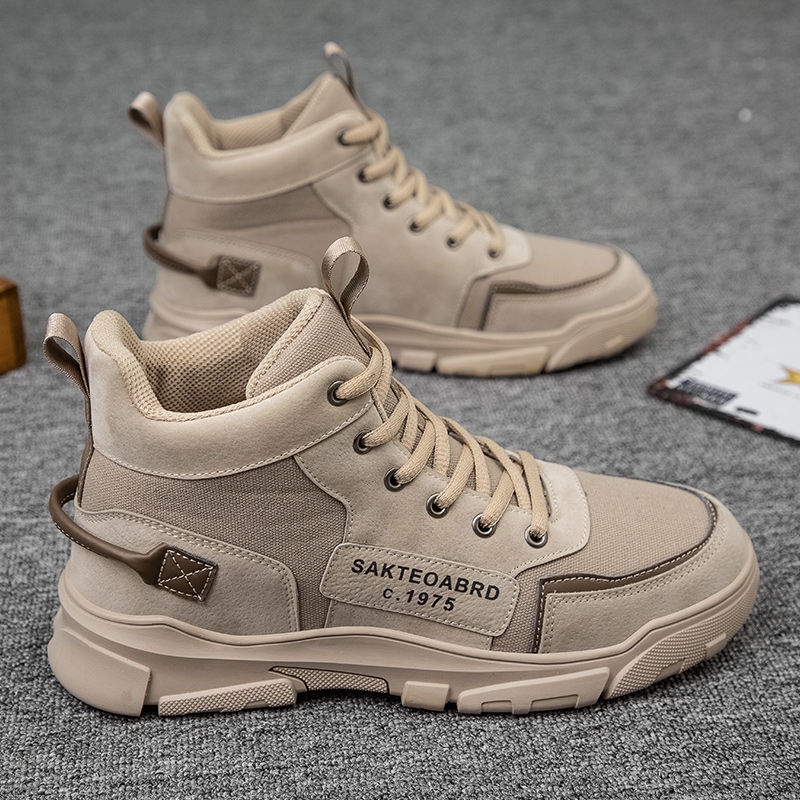 Dr. Martens Boots Men&#039;s 2020 Autumn and Winter New High-Top British Worker Boot Versatile Men&#039;s Canvas Boots