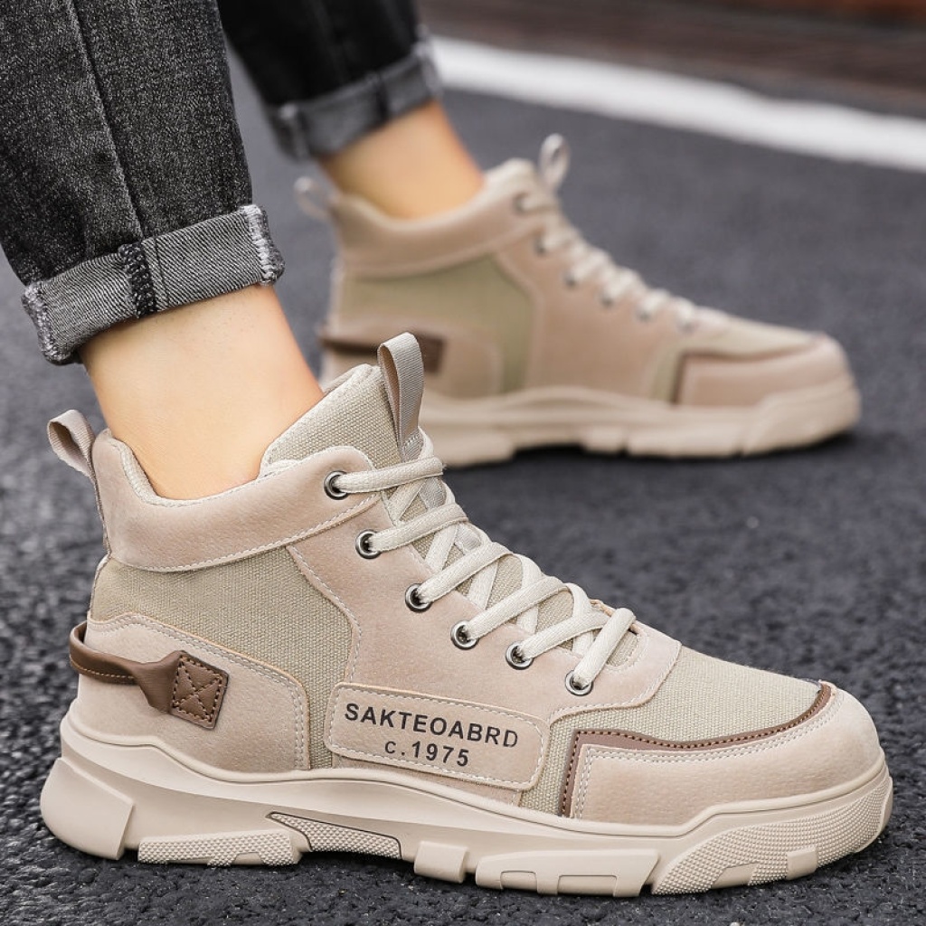Dr. Martens Boots Men's 2020 Autumn and Winter New High-Top British Worker Boot Versatile Men's Canvas Boots