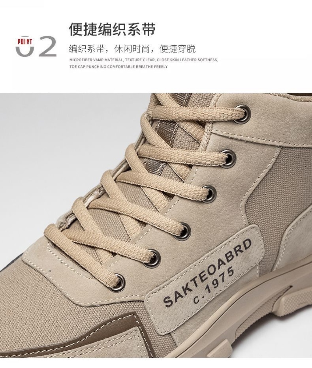 Dr. Martens Boots Men's 2020 Autumn and Winter New High-Top British Worker Boot Versatile Men's Canvas Boots