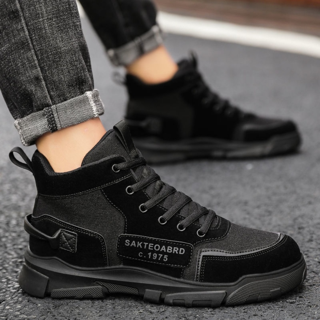 Dr. Martens Boots Men's 2020 Autumn and Winter New High-Top British Worker Boot Versatile Men's Canvas Boots