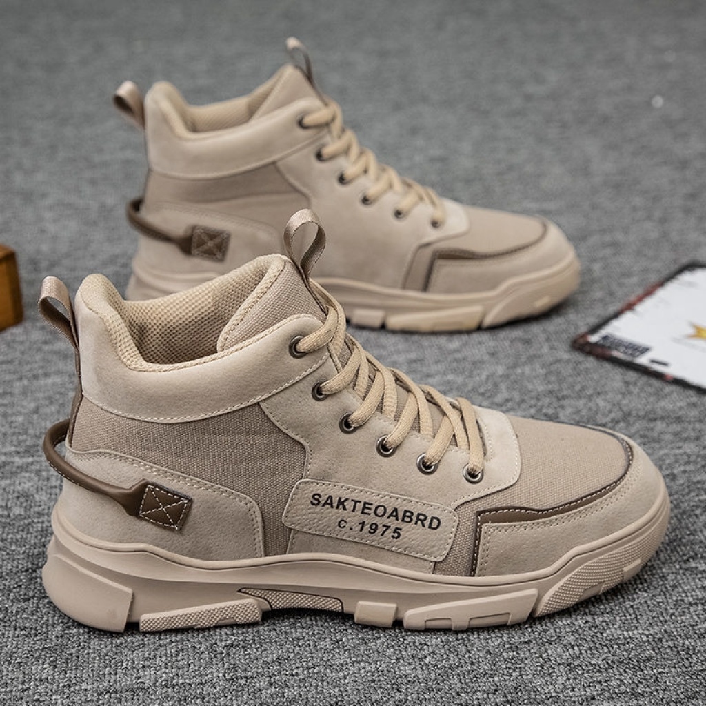 Dr. Martens Boots Men's 2020 Autumn and Winter New High-Top British Worker Boot Versatile Men's Canvas Boots