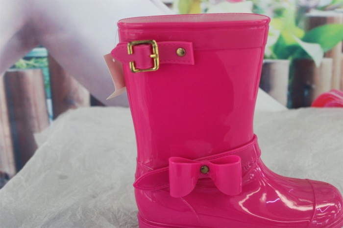 Children's New Rain Boots Girls' Anti-Slip Rain Boots Child Student PVC Rain Boots