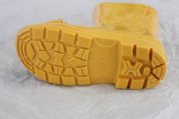 Children's New Rain Boots Girls' Anti-Slip Rain Boots Child Student PVC Rain Boots