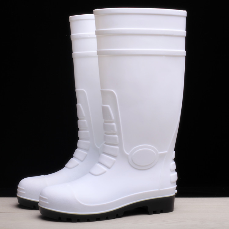 Export PVC rain boots high tube non-slip rain boots anti-hit anti-stabbing water shoes oil resistance weak acid alkali resistance CE Export PVC rain boots high tube non-slip rain boots anti-hit anti-stabbing water shoes oil resistance weak acid alkali resistance CE