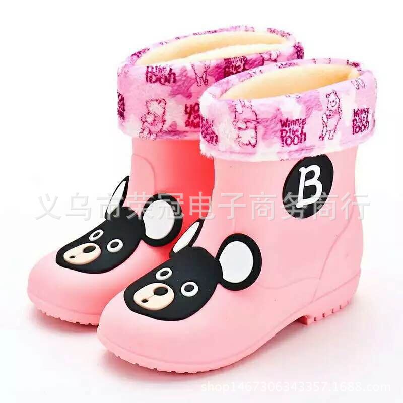 Cartoon Children's Rain Boots Girls Boy Rain Boots Korean Cartoon Non-Slip Rain Shoes Baby Factory Direct Sales Cartoon Children's Rain Boots Girls Boy Rain Boots Korean Cartoon Non-Slip Rain Shoes Baby Factory Direct Sales