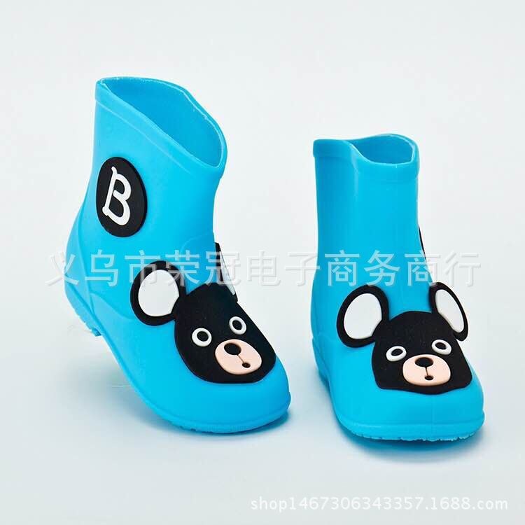 Cartoon Children's Rain Boots Girls Boy Rain Boots Korean Cartoon Non-Slip Rain Shoes Baby Factory Direct Sales Cartoon Children's Rain Boots Girls Boy Rain Boots Korean Cartoon Non-Slip Rain Shoes Baby Factory Direct Sales