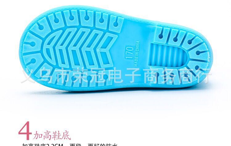 Cartoon Children's Rain Boots Girls Boy Rain Boots Korean Cartoon Non-Slip Rain Shoes Baby Factory Direct Sales Cartoon Children's Rain Boots Girls Boy Rain Boots Korean Cartoon Non-Slip Rain Shoes Baby Factory Direct Sales