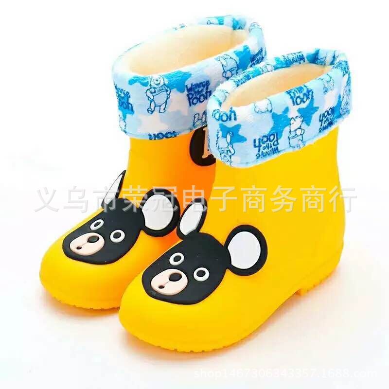 Cartoon Children's Rain Boots Girls Boy Rain Boots Korean Cartoon Non-Slip Rain Shoes Baby Factory Direct Sales Cartoon Children's Rain Boots Girls Boy Rain Boots Korean Cartoon Non-Slip Rain Shoes Baby Factory Direct Sales