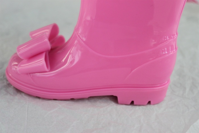 Children's New Rain Boots Girls' Anti-Slip Rain Boots Child Student PVC Rain Boots
