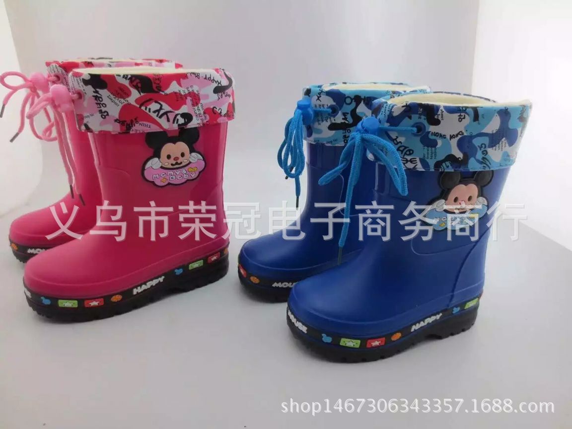 Children's Rain Boots Boys and Girls Cartoon Children Rubber Shoes Child Student Non-Slip Mid-Calf Rain Shoes Baby Rain Boots Children's Rain Boots Boys and Girls Cartoon Children Rubber Shoes Child Student Non-Slip Mid-Calf Rain Shoes Baby Rain Boots