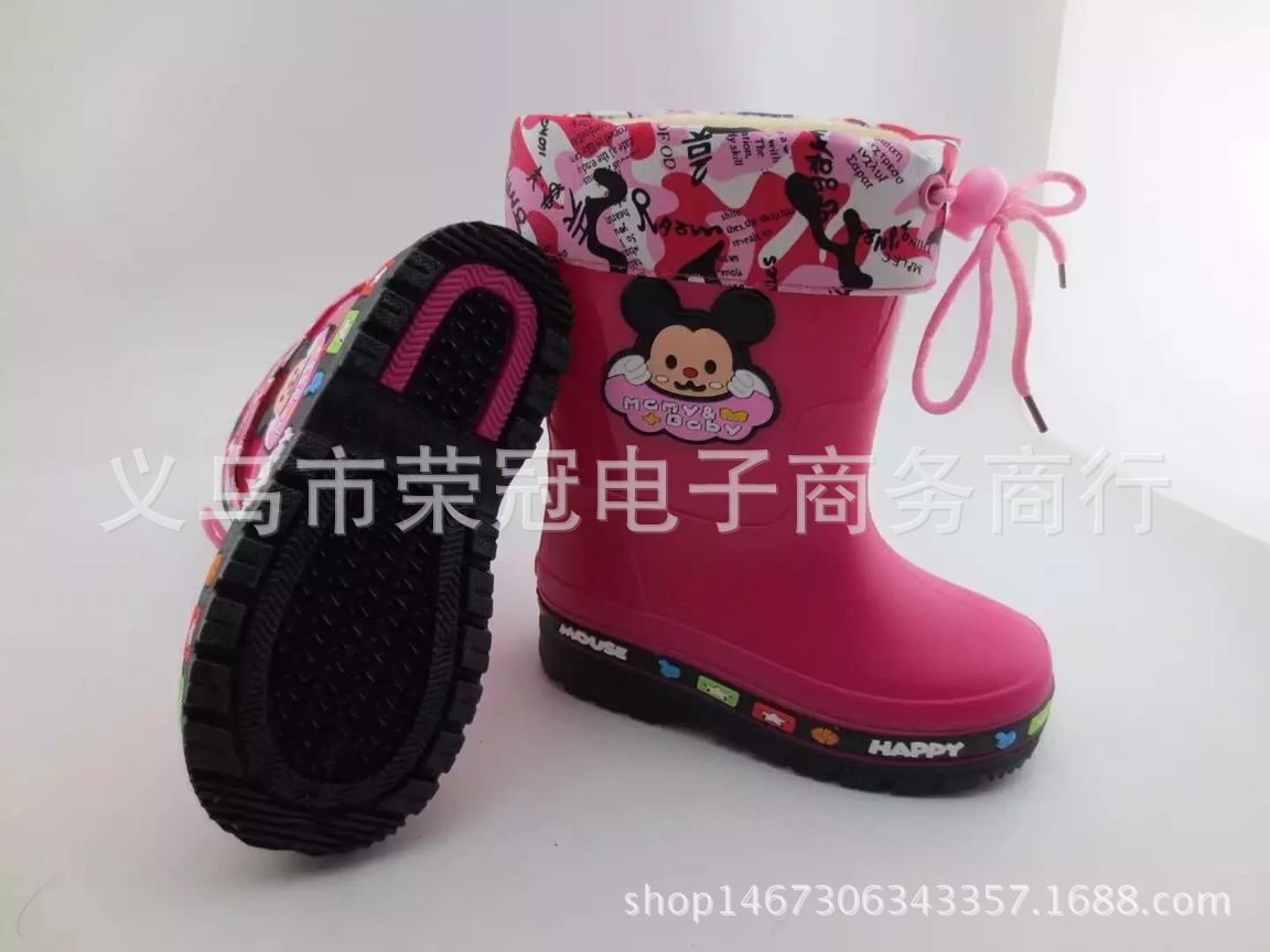 Children's Rain Boots Boys and Girls Cartoon Children Rubber Shoes Child Student Non-Slip Mid-Calf Rain Shoes Baby Rain Boots Children's Rain Boots Boys and Girls Cartoon Children Rubber Shoes Child Student Non-Slip Mid-Calf Rain Shoes Baby Rain Boots