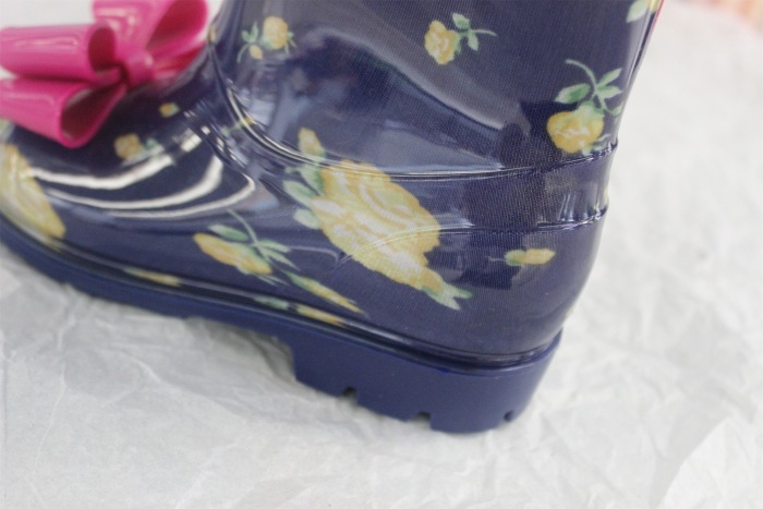 Children's New Rain Boots Girls' Anti-Slip Rain Boots Child Student PVC Rain Boots