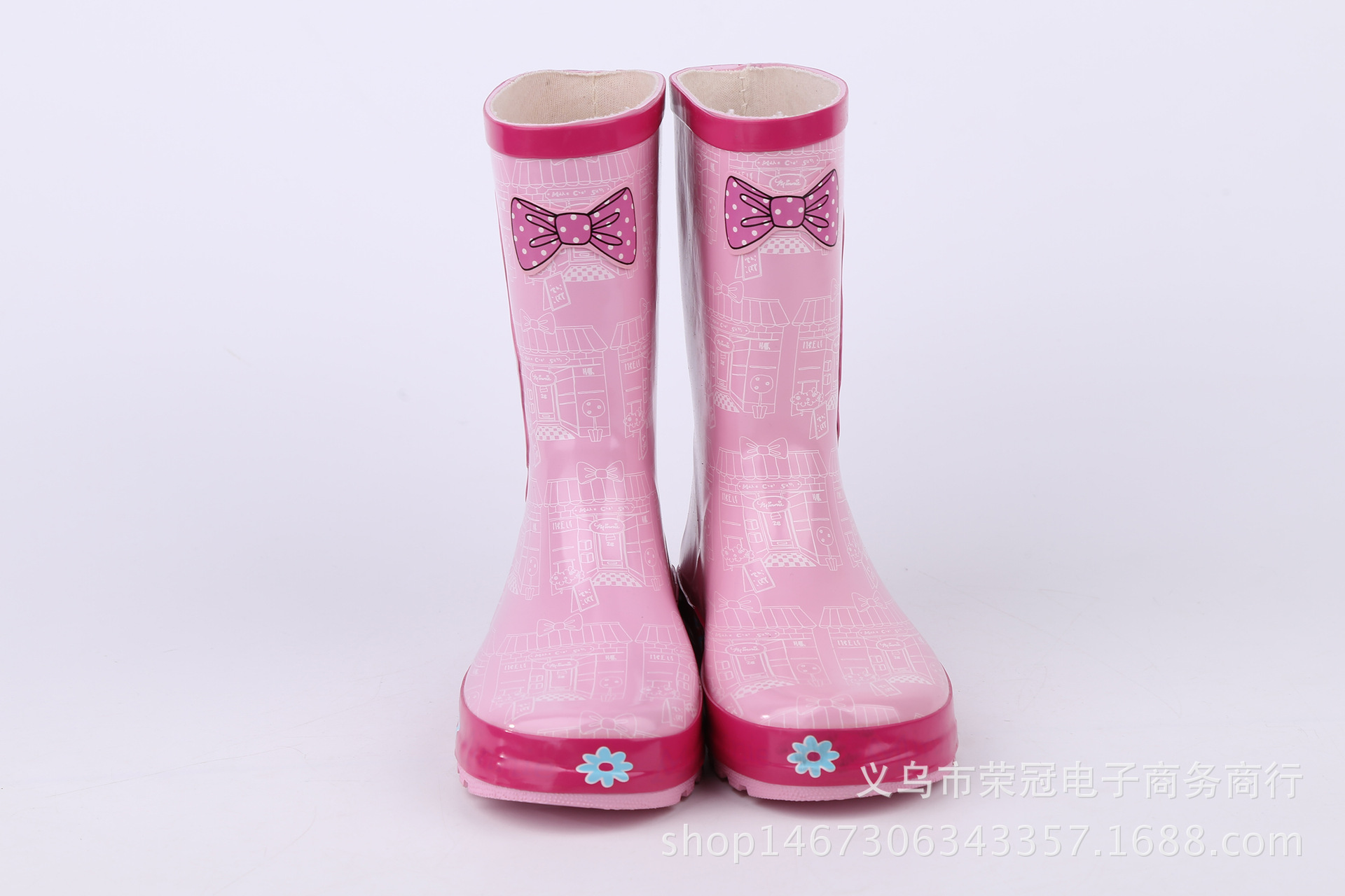 Foreign Trade Fashion and Environment-Friendly Rubber Pink Mickey Cartoon Children's Rain Boots Girls Anti-Slip Rain Boots Kids' Rain Boots Shoe Cover Foreign Trade Fashion and Environment-Friendly Rubber Pink Mickey Cartoon Children's Rain Boots Girls Anti-Slip Rain Boots Kids' Rain Boots Shoe Cover
