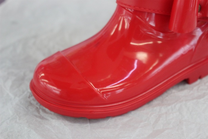 Children's New Rain Boots Girls' Anti-Slip Rain Boots Child Student PVC Rain Boots