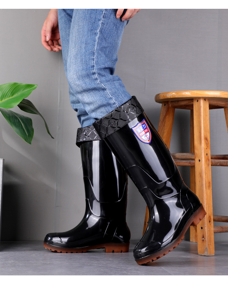 Low Mid-High Tube Rain Boots PVC Industrial Men's Rain Boots Outdoor Rain Boots Factory Direct Supply Quality Reliable Low Mid-High Tube Rain Boots PVC Industrial Men's Rain Boots Outdoor Rain Boots Factory Direct Supply Quality Reliable