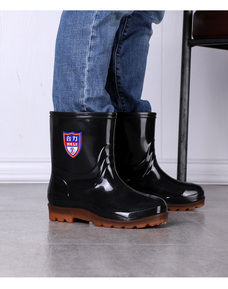 Low Mid-High Tube Rain Boots PVC Industrial Men's Rain Boots Outdoor Rain Boots Factory Direct Supply Quality Reliable Low Mid-High Tube Rain Boots PVC Industrial Men's Rain Boots Outdoor Rain Boots Factory Direct Supply Quality Reliable
