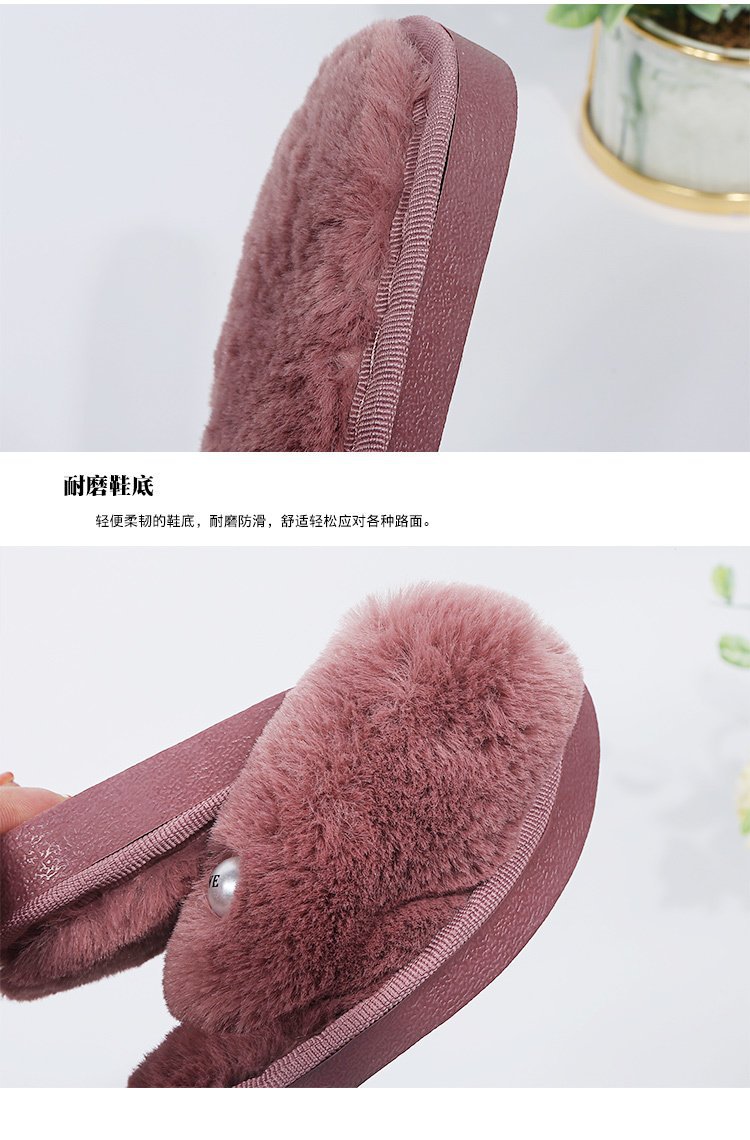 Cotton Slippers Women's Ins Couple's Home Non-Slip Warm Plush Cotton-Padded Shoes Cute Cat Student Korean Style Cotton Slippers Women's Ins Couple's Home Non-Slip Warm Plush Cotton-Padded Shoes Cute Cat Student Korean Style