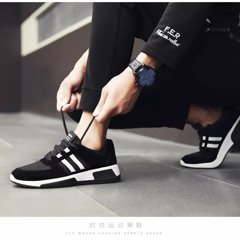 Winter cotton-padded shoes and sneakers with fleece han style shoes to keep men warm Winter cotton-padded shoes and sneakers with fleece han style shoes to keep men warm