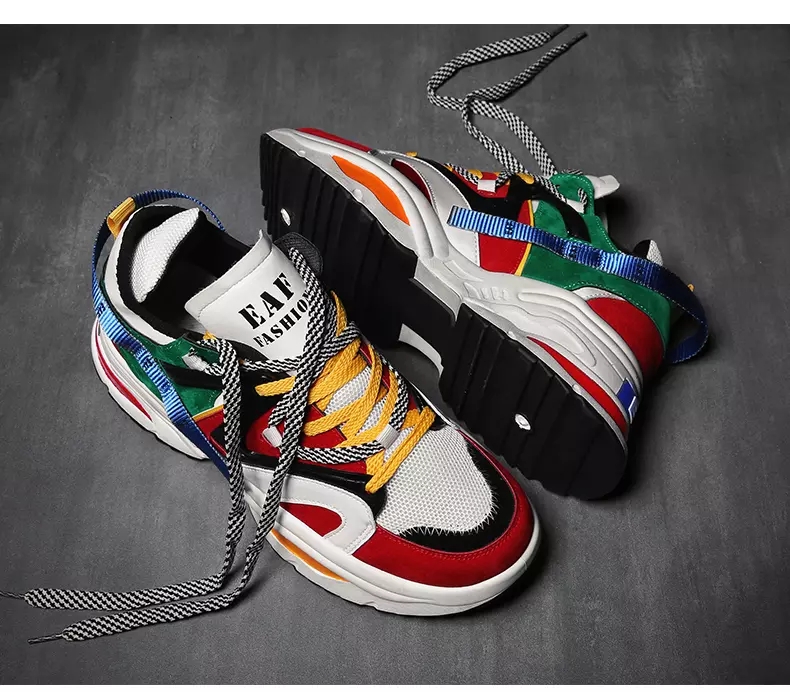 Winter cotton-padded shoes macy's with a velvet Korean version of men's shoes sneakers