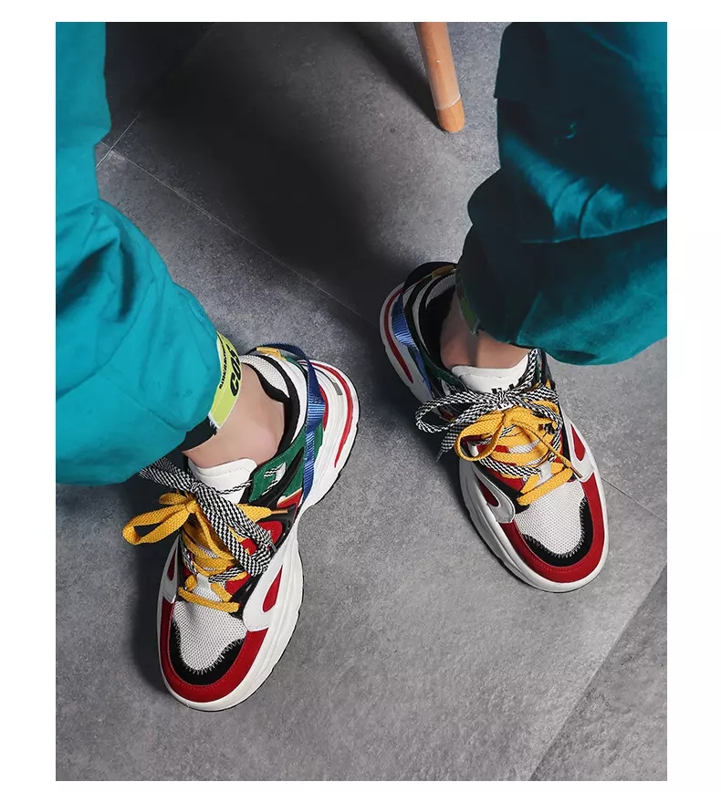 Winter cotton-padded shoes macy's with a velvet Korean version of men's shoes sneakers