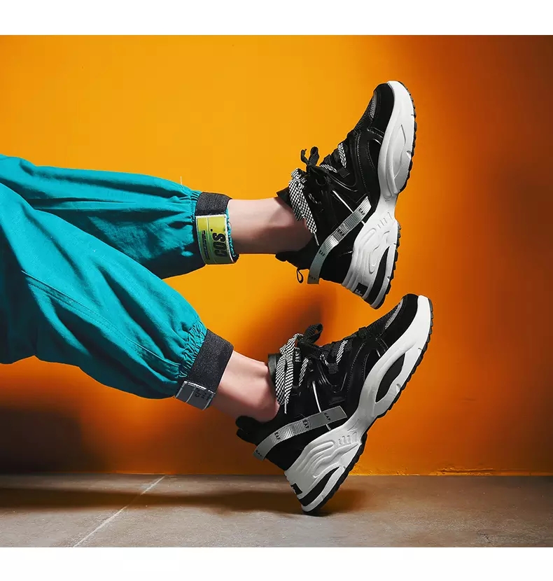 Winter cotton-padded shoes macy's with a velvet Korean version of men's shoes sneakers