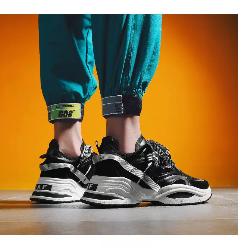 Winter cotton-padded shoes macy's with a velvet Korean version of men's shoes sneakers