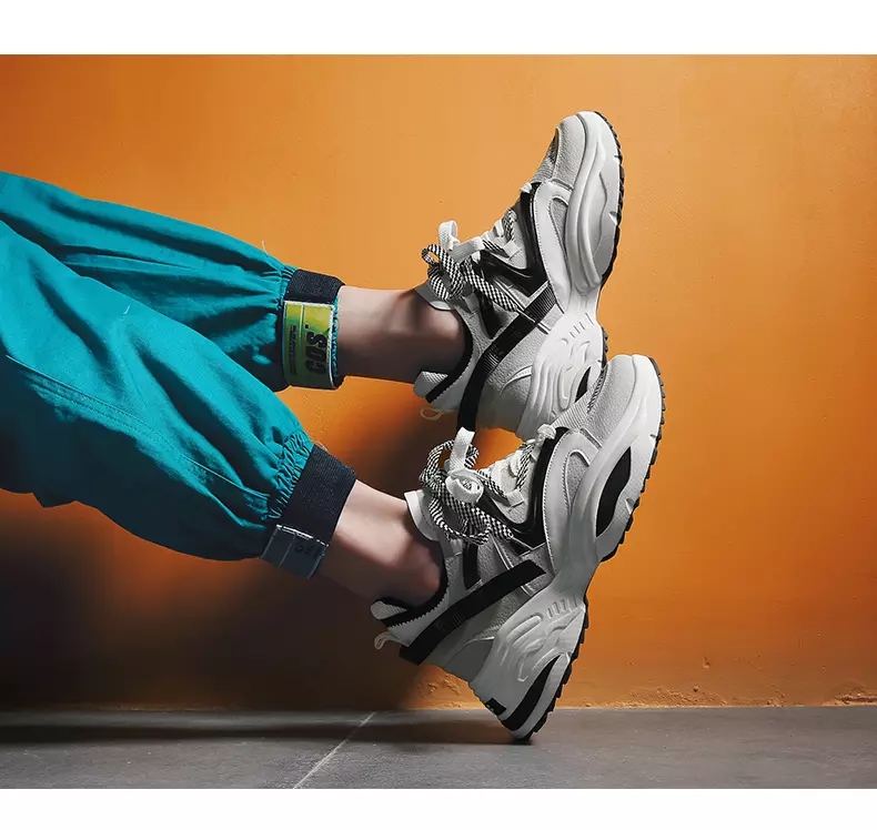 Winter cotton-padded shoes macy's with a velvet Korean version of men's shoes sneakers