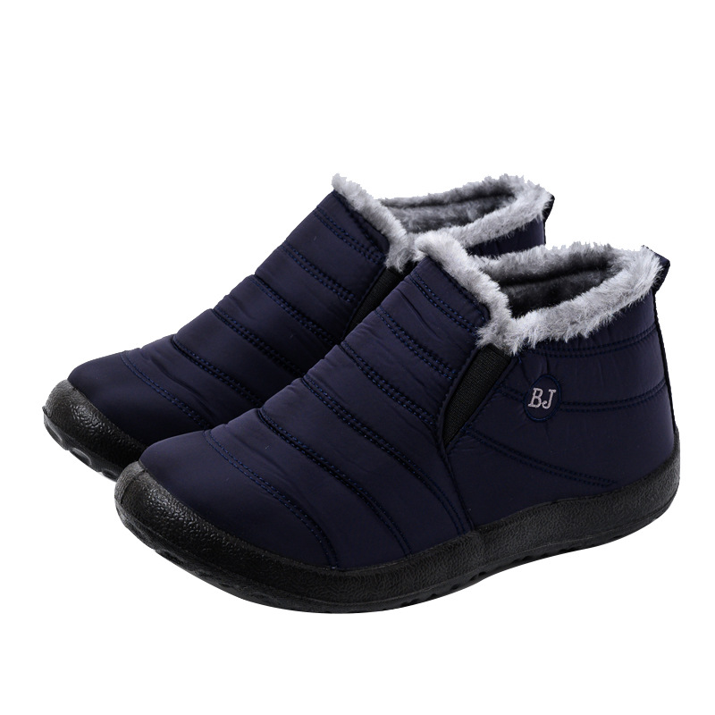 Foreign Trade Shoes Women's Cross-Border Winter Insulated Cotton-Padded Shoes Soft Bottom Traditional Beijing Cotton Shoes Women's Shoes Men's Shoes Snow Boots
