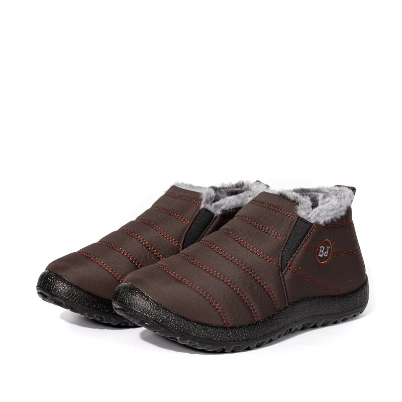Foreign Trade Shoes Women's Cross-Border Winter Insulated Cotton-Padded Shoes Soft Bottom Traditional Beijing Cotton Shoes Women's Shoes Men's Shoes Snow Boots
