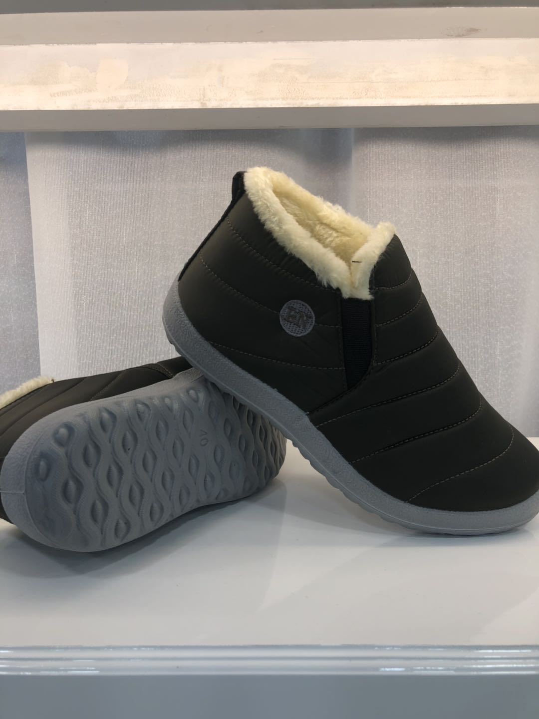 Cross-Border Foreign Trade Snow Boots Women's Winter Warm with Velvet Short Boots Cotton-Padded Shoes Thickened Flat New Women's Shoes Waterproof Non-Slip