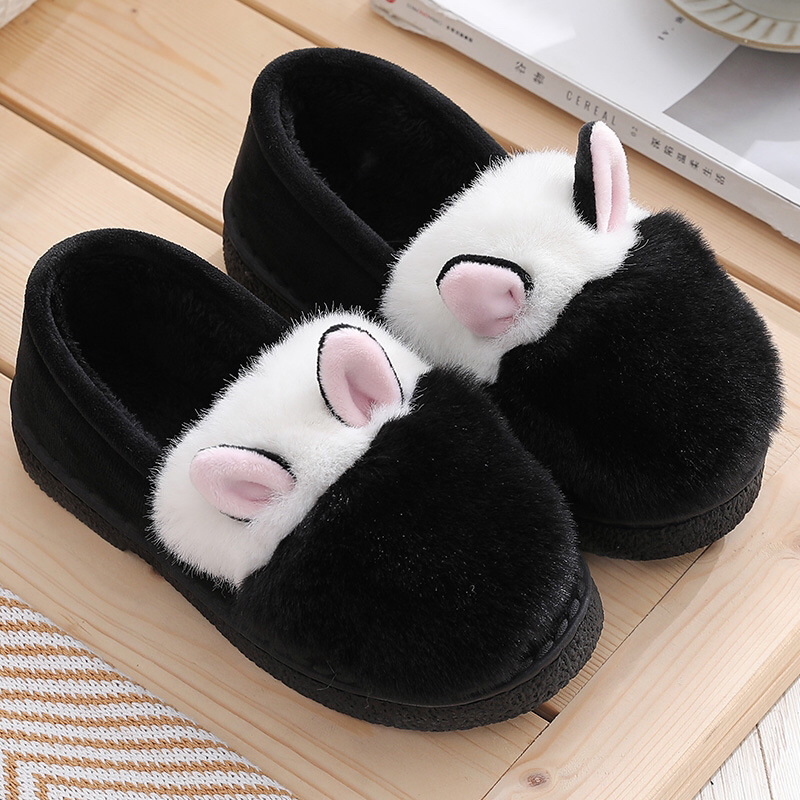 Sheep Ears Rabbit Fur Autumn and Winter Covered Root Indoor and Outdoor Home Cotton Slippers Women's Confinement Shoes Insulated Cotton-Padded Shoes Snow Boots Sheep Ears Rabbit Fur Autumn and Winter Covered Root Indoor and Outdoor Home Cotton Slippers Women's Confinement Shoes Insulated Cotton-Padded Shoes Snow Boots