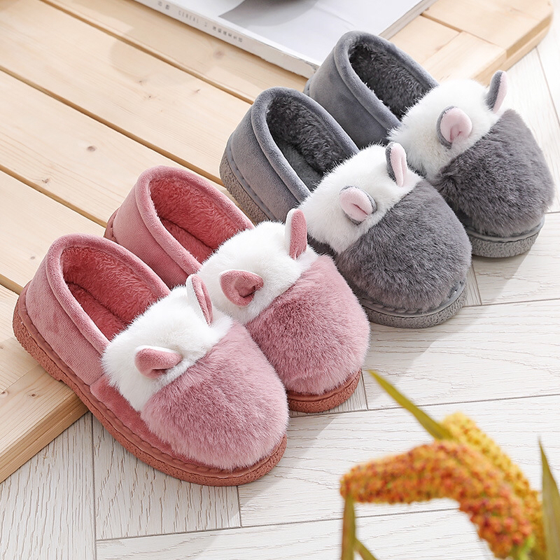 Sheep Ears Rabbit Fur Autumn and Winter Covered Root Indoor and Outdoor Home Cotton Slippers Women's Confinement Shoes Insulated Cotton-Padded Shoes Snow Boots Sheep Ears Rabbit Fur Autumn and Winter Covered Root Indoor and Outdoor Home Cotton Slippers Women's Confinement Shoes Insulated Cotton-Padded Shoes Snow Boots