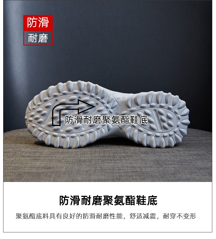 Genuine Leather Shoes Women's 2021 New Autumn and Winter Casual Pumps High Top White Shoes Women's Platform Muffin Women's Shoes Cotton-Padded Shoes