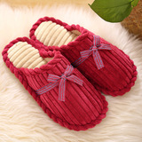Winter New Home Japanese Cute Warm Cotton Slippers Cartoon Furry Slippers Indoor Home Women's Cotton-Padded Shoes