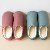 Winter New Home Japanese Cute Warm Cotton Slippers Cartoon Furry Slippers Indoor Home Women's Cotton-Padded Shoes
