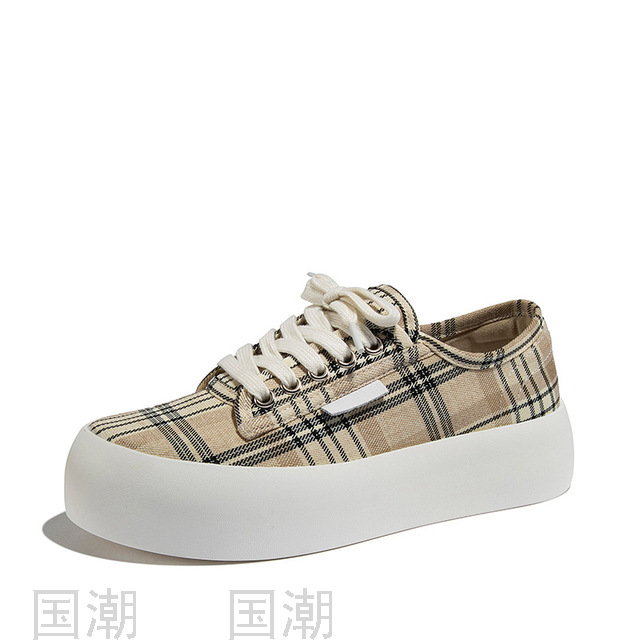 2021 Summer New Low-Top Flat Heel Platform Casual All-Match Women's Canvas Shoes Women's TikTok Live Streaming on 2021 Summer New Low-Top Flat Heel Platform Casual All-Match Women's Canvas Shoes Women's TikTok Live Streaming on