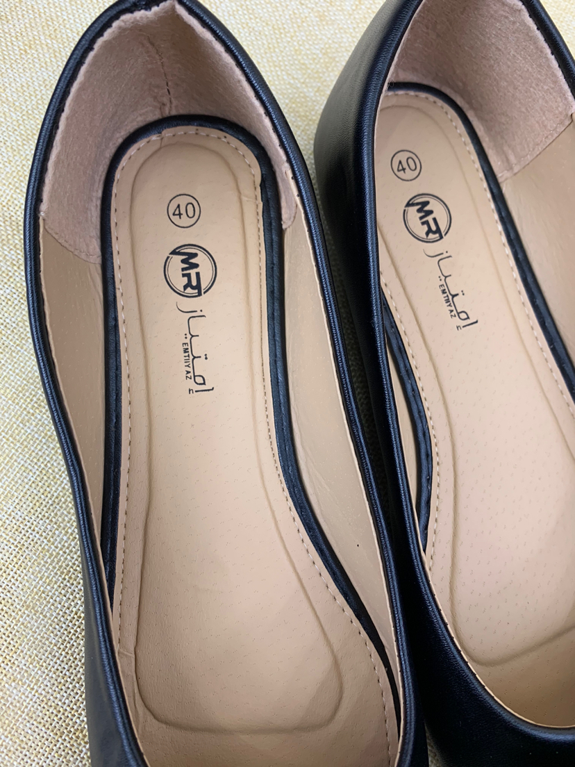 Foreign trade order, 37-42 women&#039;s shoes, stock, all black mother shoes, fashion shoes, low heel flat shoes